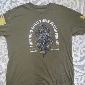 Green Grunt Style T Shirt